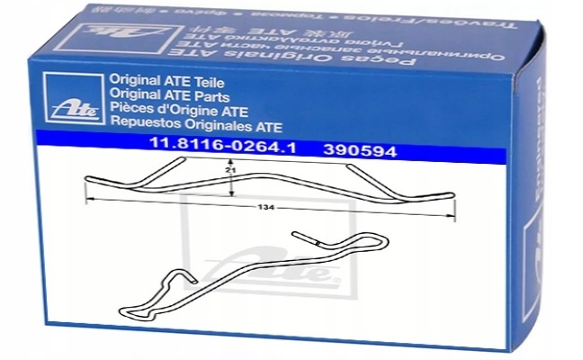 фото №1, Пружини супорт гальмівний do dacia logan mcv ii