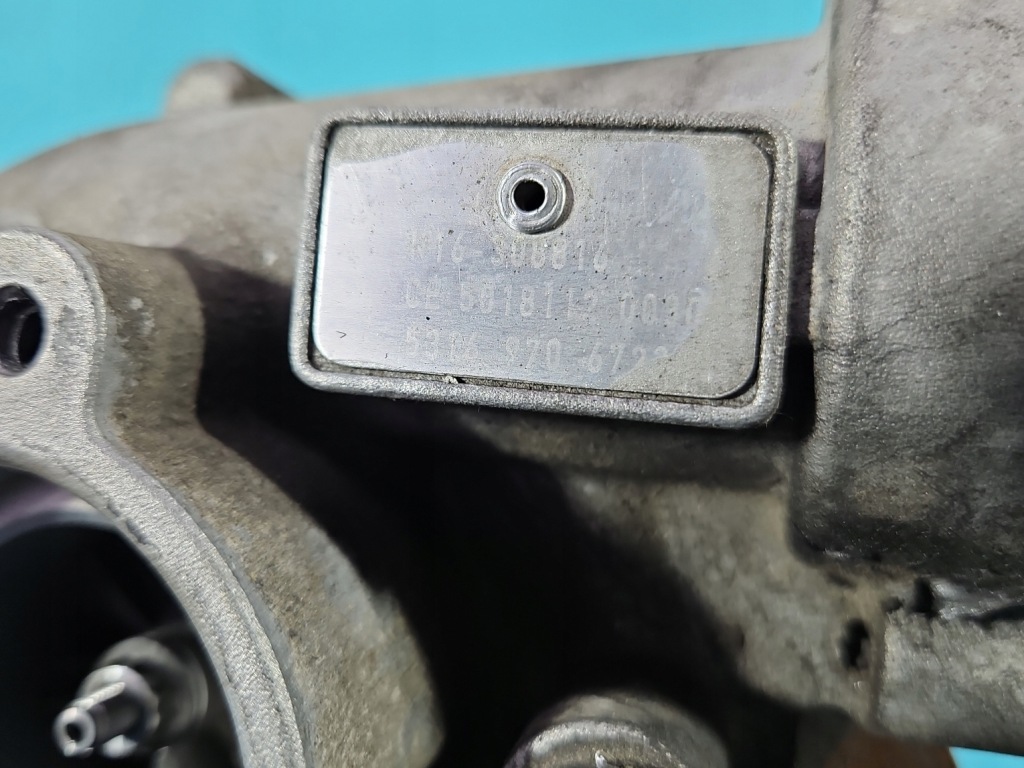 фото №8, Турбонагнітач peugeot boxer i k16-308816 53169706723 2.5 td 103km