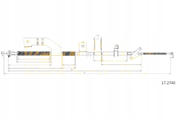 фото №7, Трос h-ca права