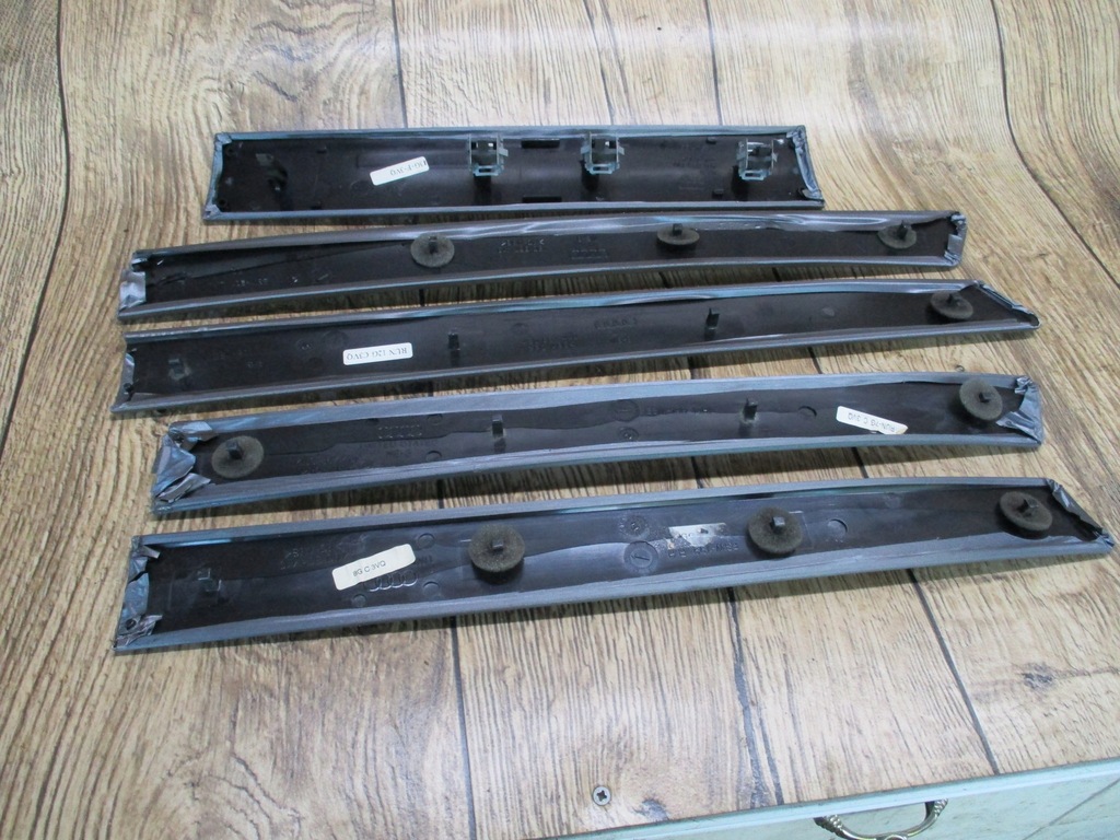 фото №4, Декори накладки двері панелі audi a6 c5 комплект europ