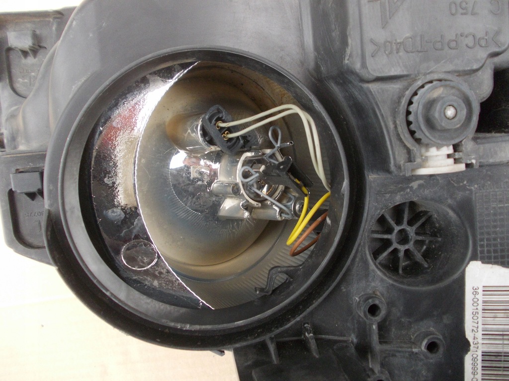 фото №10, Фара лампа левая fiat bravo ii europa