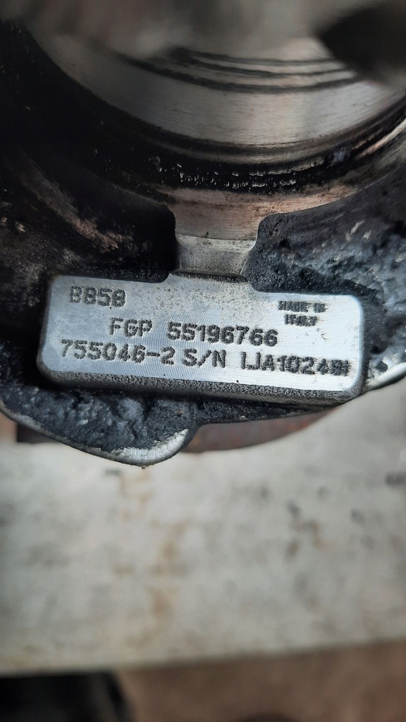 фото №6, Турбонагнетатель fiat croma 1.9 jtd 05r