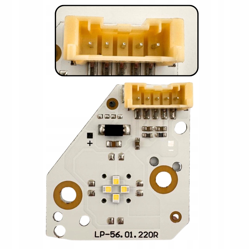 фото №3, Модуль пластина led do ремонту правої лампи full led scania s r p g xf nextgen