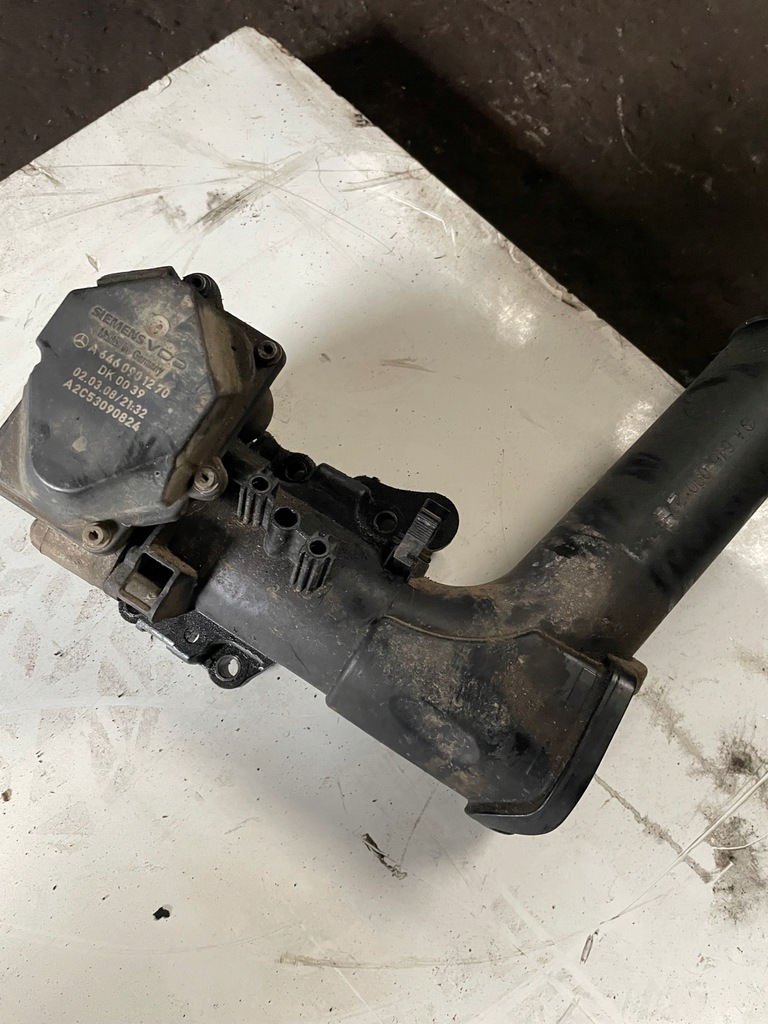 фото №1, Sprinter 906 vito 639 2,2cdi a646 дроссельная заслонка