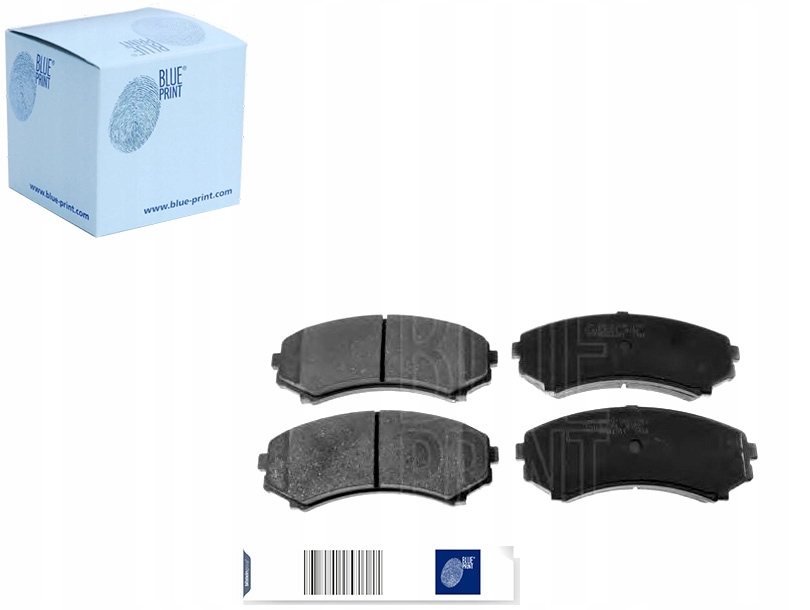 фото №14, Blue print adc44261 набор тормозных колодок тормозных, тормоза дисковые