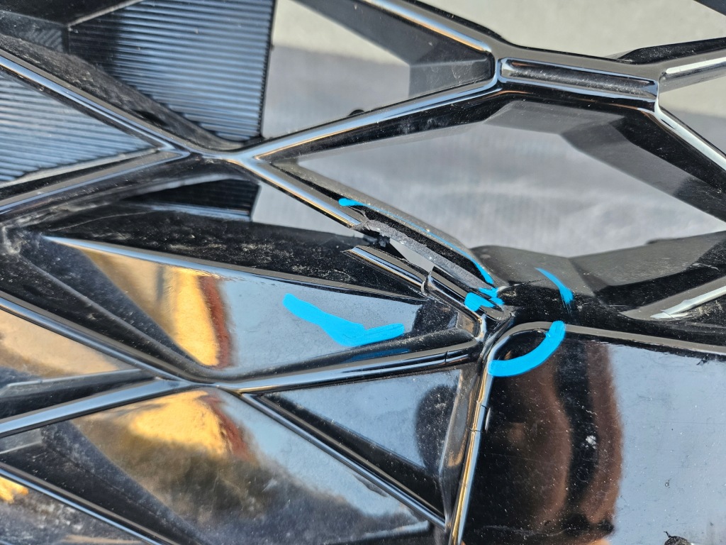 фото №6, Hyundai i20 iii 20-23 бампер перед решётка спойлер абсорбер