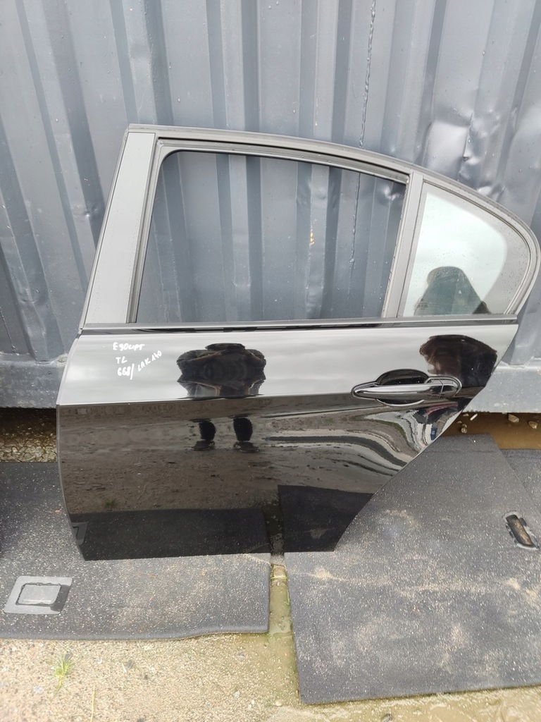 фото №1, Bmw e90 lift двері лівий задня schwarz 2