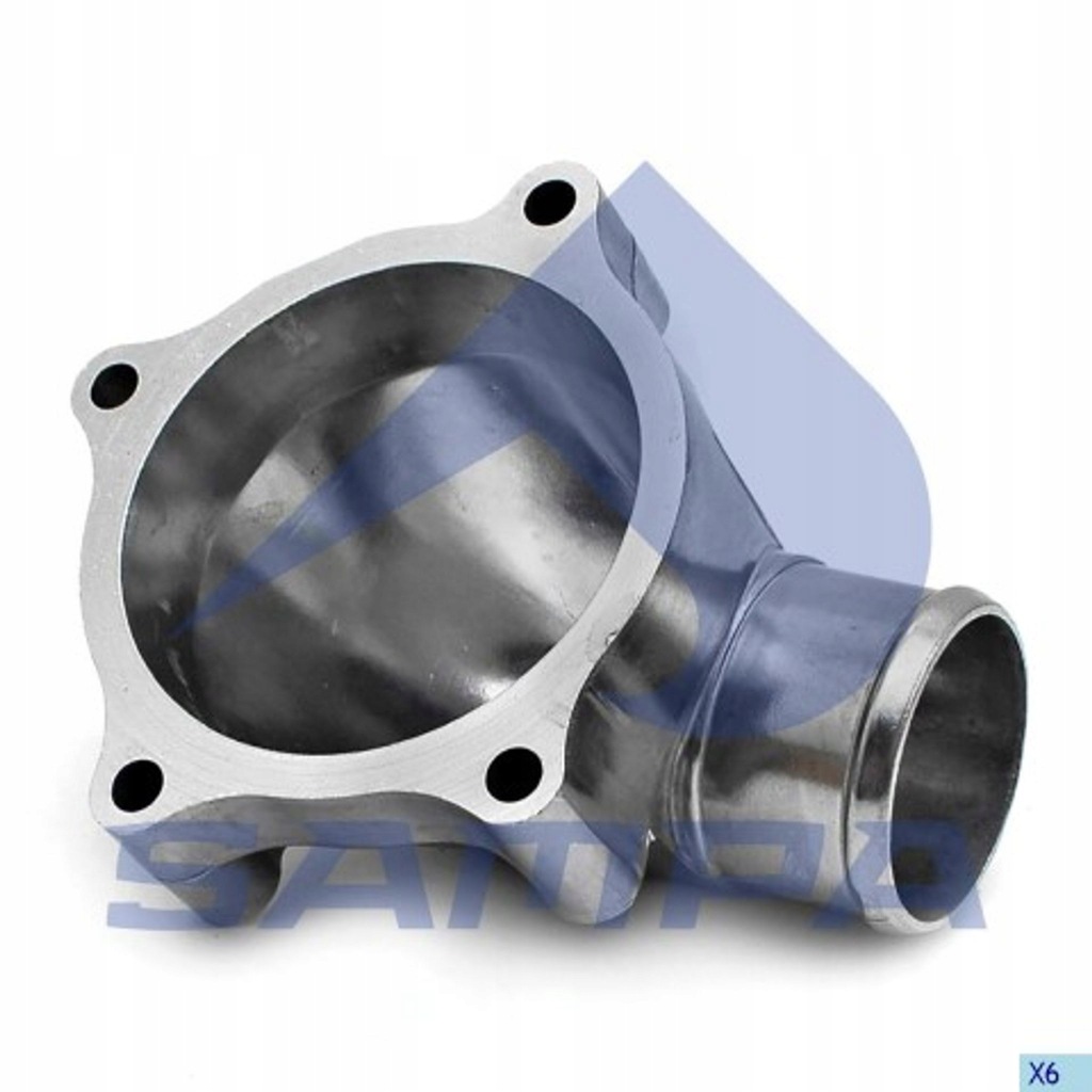 фото №4, Корпус термостата алюминиевая rvi volvo sampa