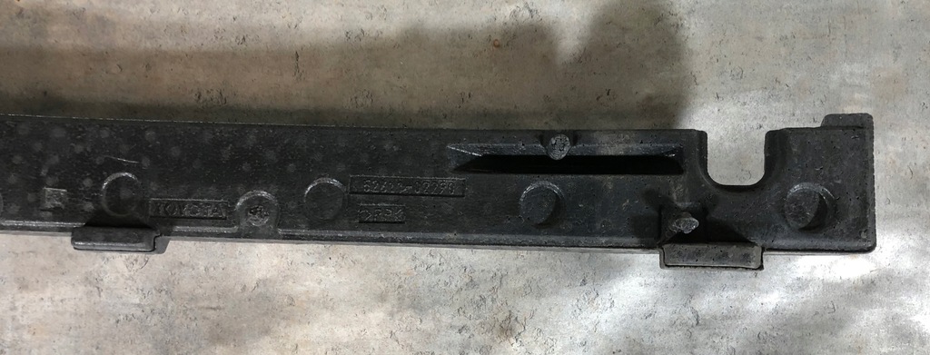 фото №10, Toyota corolla e16 e18 13-16 абсорбер бампера перед