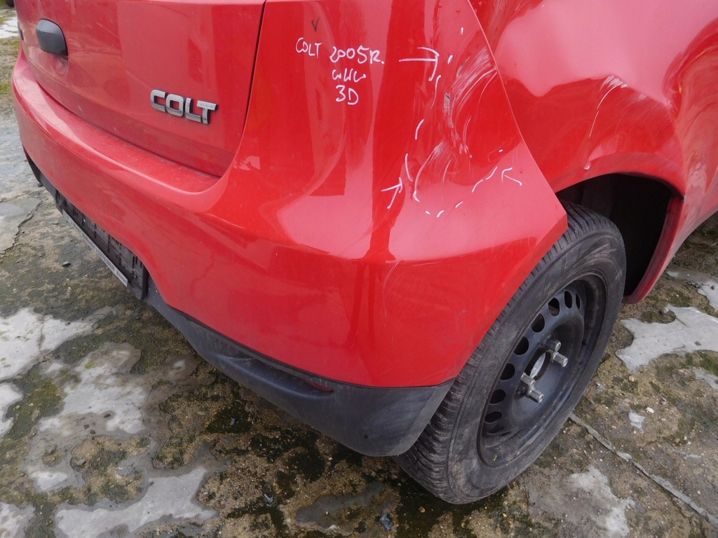 фото №1, Бампер задня mitshubi colt 2009 комплектна 3d 56d