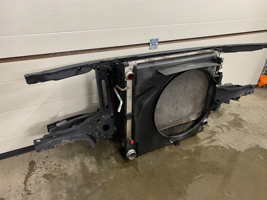 фото №6, Pas передній range rover vogue l322 3.0d радіатор вентилятор комплект