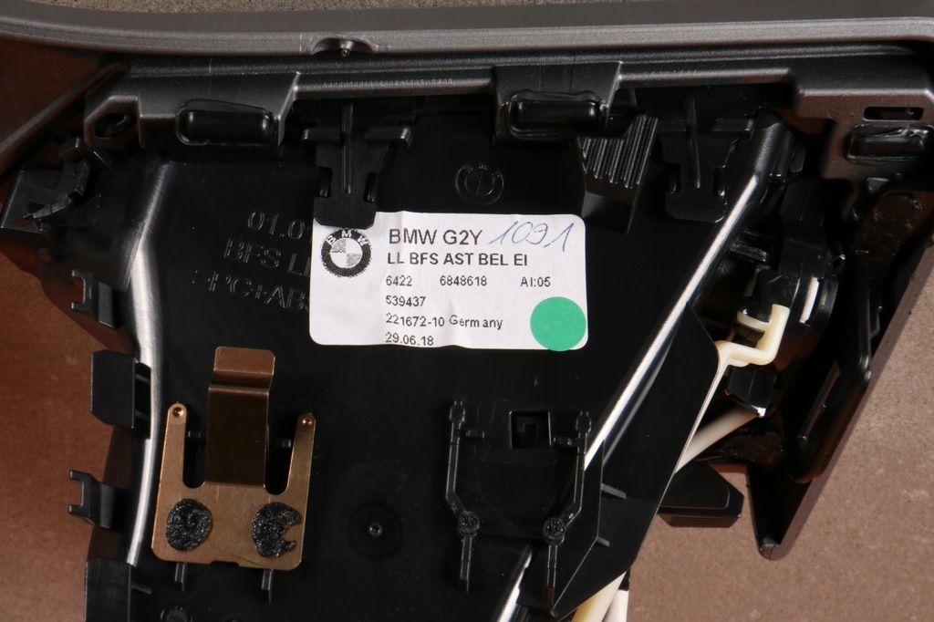 фото №12, Bmw 3' g20 g21 g28 молдинг декоративная dekor панели консоли quarz mat 6806855