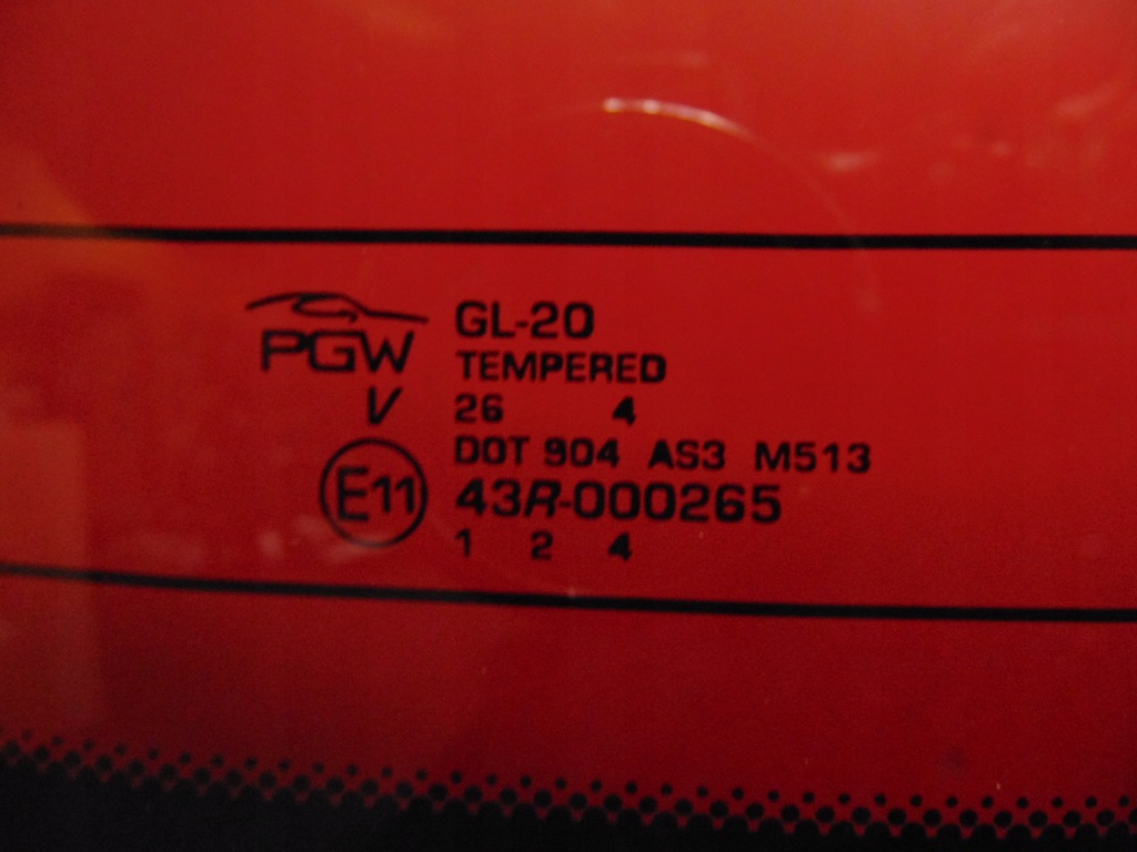 фото №8, Mercedes r-klasa 251 w251 05- крышка багажника багажника стекло задняя задняя c040