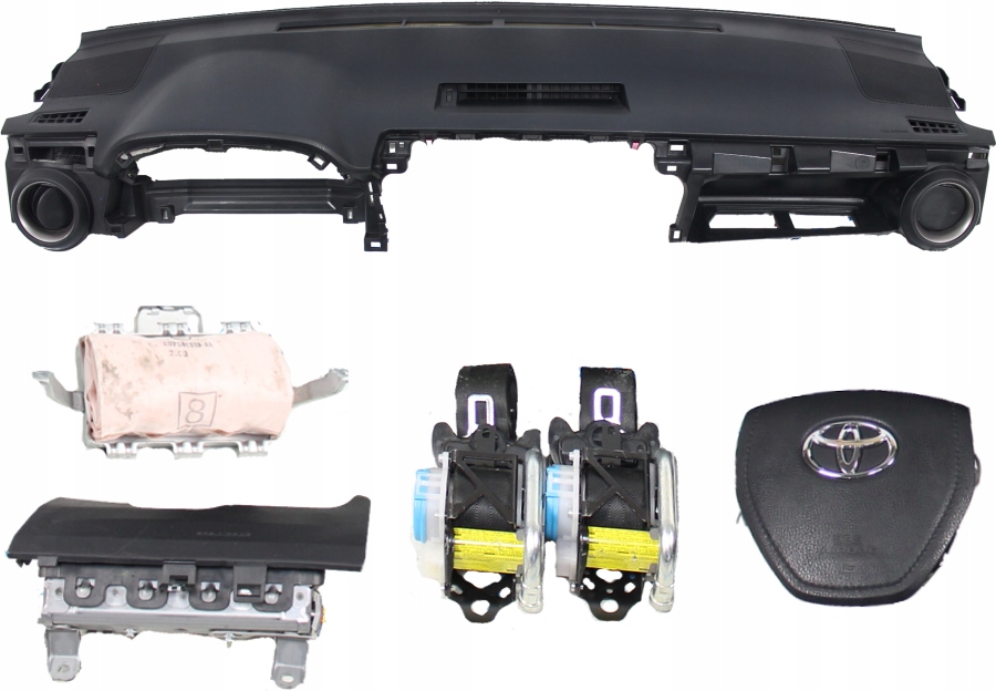 фото №1, Панель приладів консоль подушка безпеки ремені toyota rav4
