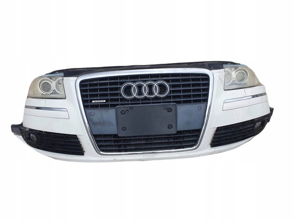 фото №1, Audi a8 d3 lift pas передній 3.0tdi бампер перед kompletny лампи