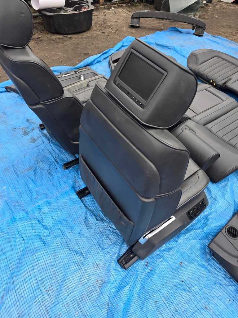 фото №9, Vw phaeton lift сидіння заднє сидіння оббивка шкіра підігрів