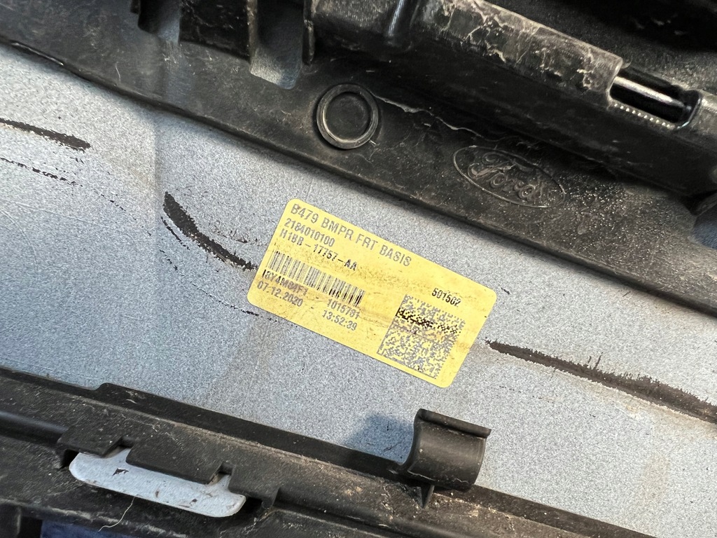 фото №9, Ford fiesta mk8 бампер передній