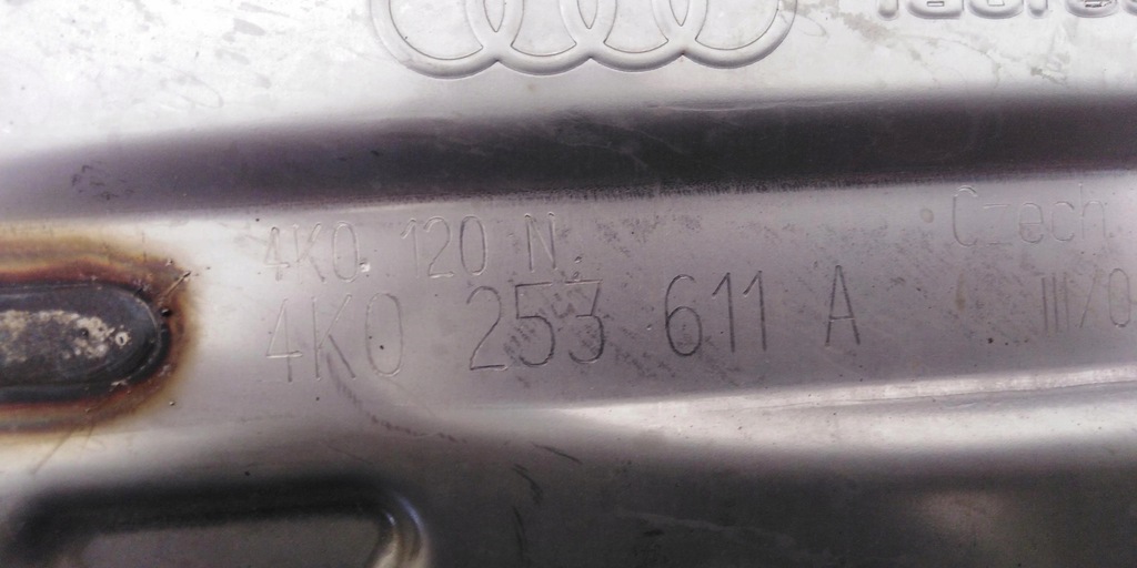 фото №13, Audi rs6 4k c8 4.0 tfsi выхлоп гаситель 4k0253611a 4k0253411m