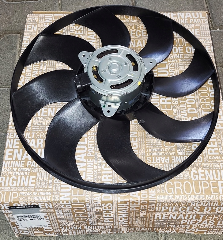 фото №5, Новый оригинальный вентилятор renault master iv большой 921204919r
