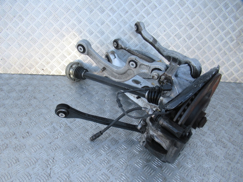 фото №6, Audi q7 4m поворотный кулак рычаги левый задняя приводной вал 4m0501203d