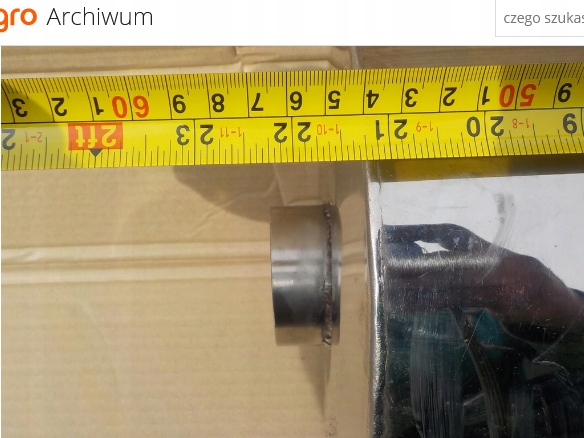 Купити Гасник вихлоп повітропровід великий przekrój новий