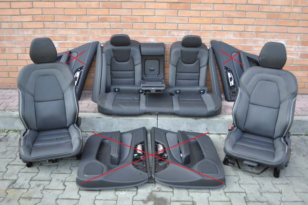 фото №1, Volvo s60 iii rdesign комплект сидений сиденья сиденья