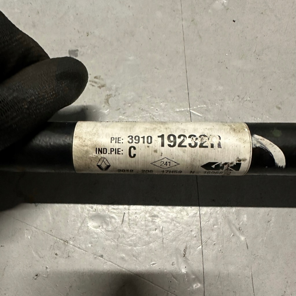 фото №4, Renault zoe приводной вал левая 391019232r