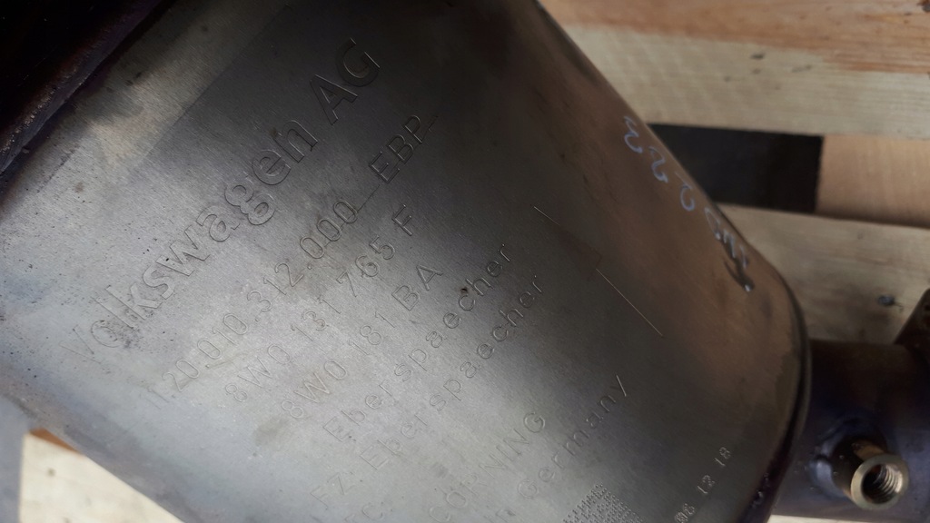 фото №9, A4 b9 8w каталізатор 2.0 tfsi 8w0254800c a5 8w