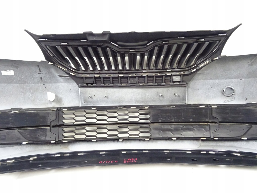 фото №13, 1st807221h бампер перед передний skoda citigo lift lb9a 2018 r candy weiss