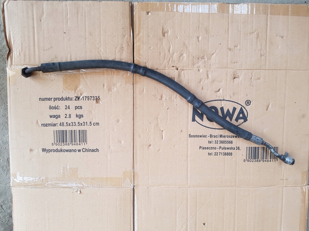 фото №2, Mini r50 one r53 шланг wąż усилителя давления