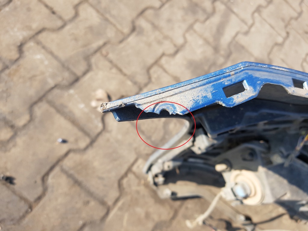 фото №15, Vw golf 7 vii sportsvan 14-17r бампер перед pdc la5j