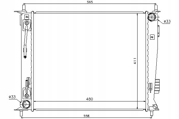 фото №1, Nissens радиатор wody kia soul 1.6 cvvt am