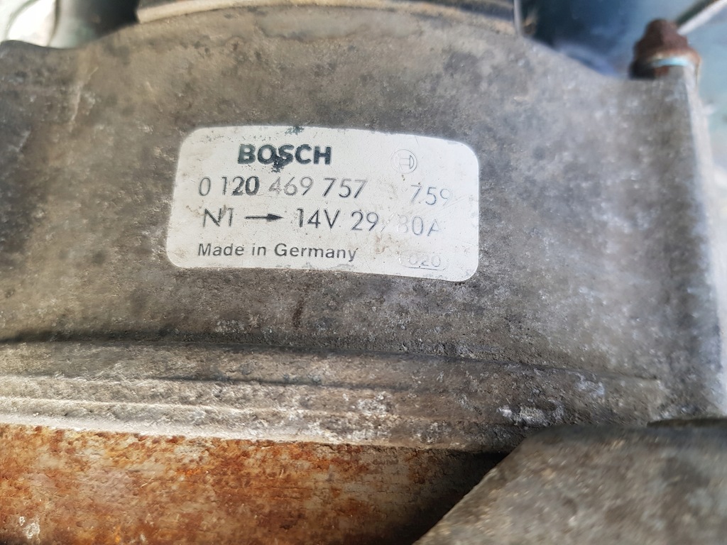 фото №6, Генератор bosch 120 469 757 bmw e30 316i 318i m10