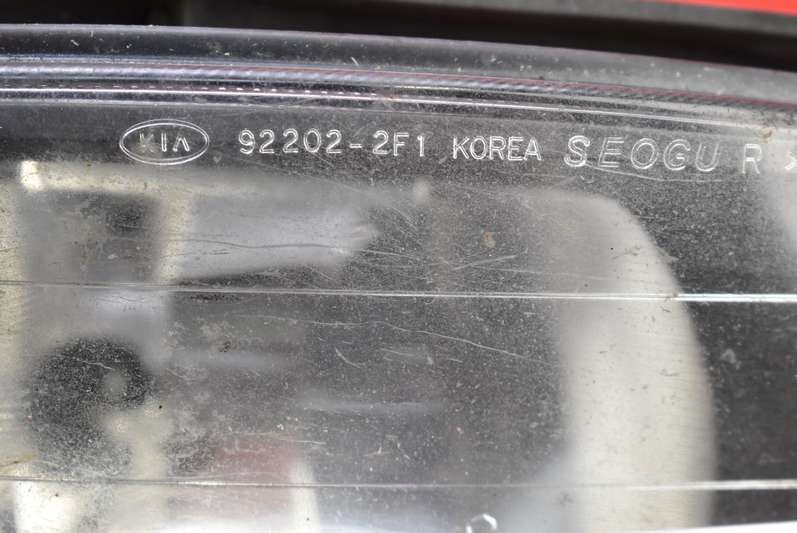 фото №8, Противотуманная фара правый перед передний 92202-2f1 kia cerato 1 i lift 03-08