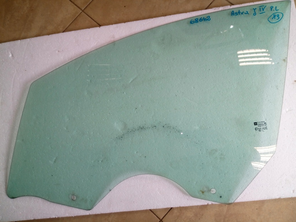 фото №1, Стекло дверь astra iv j перед левая oryg.