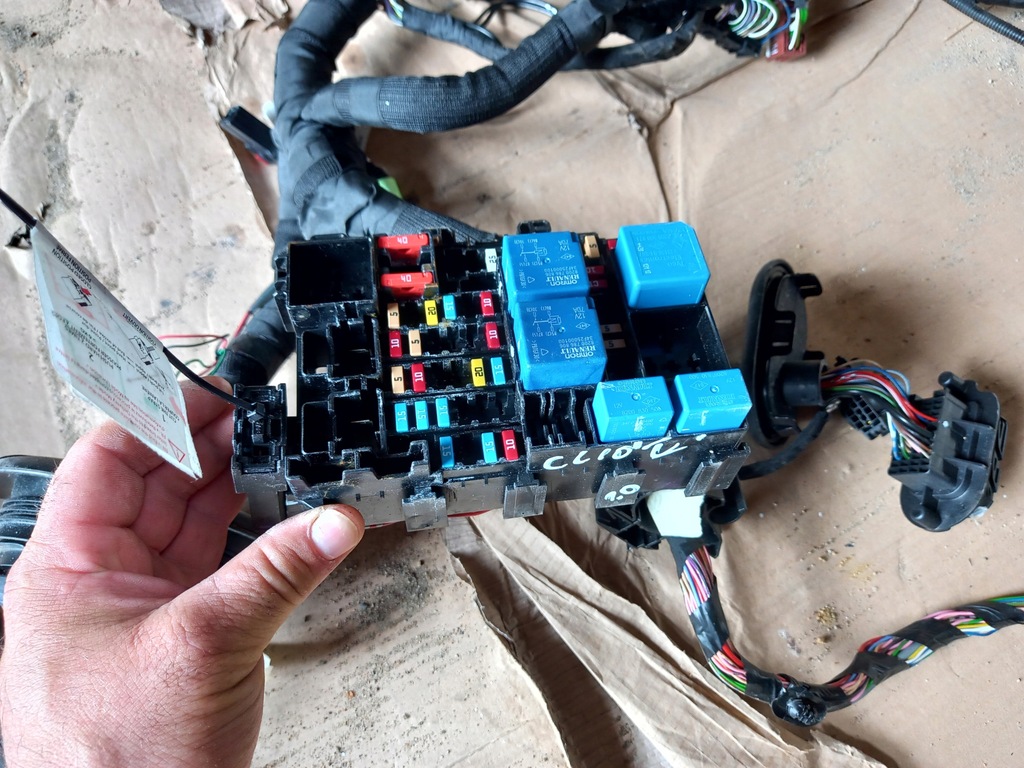 фото №7, Clio v 1.0tce джгут електропроводка салону панелі