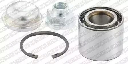 фото №2, Набір підшипник колеса snr r153.56