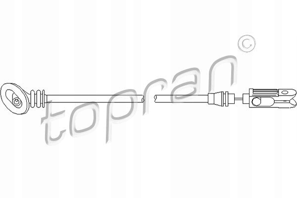 фото №1, Тягa замка капот topran 400 945