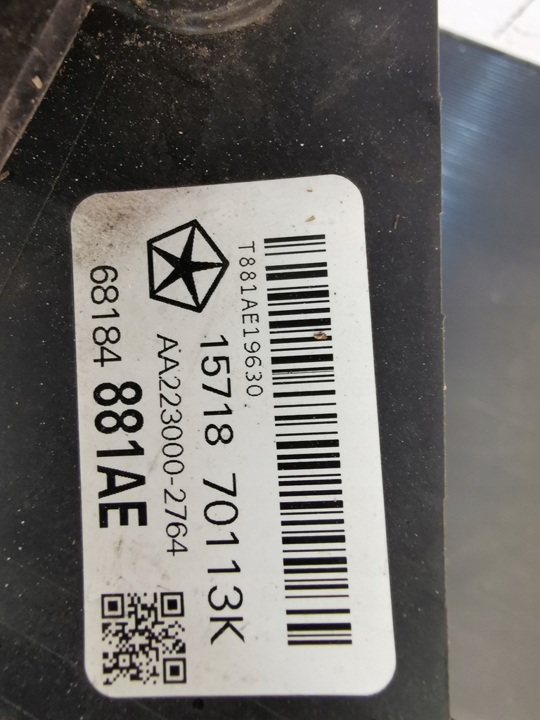 фото №5, 68184881ae dodge ram iv 4 6.4 радиатор wody оригинальная