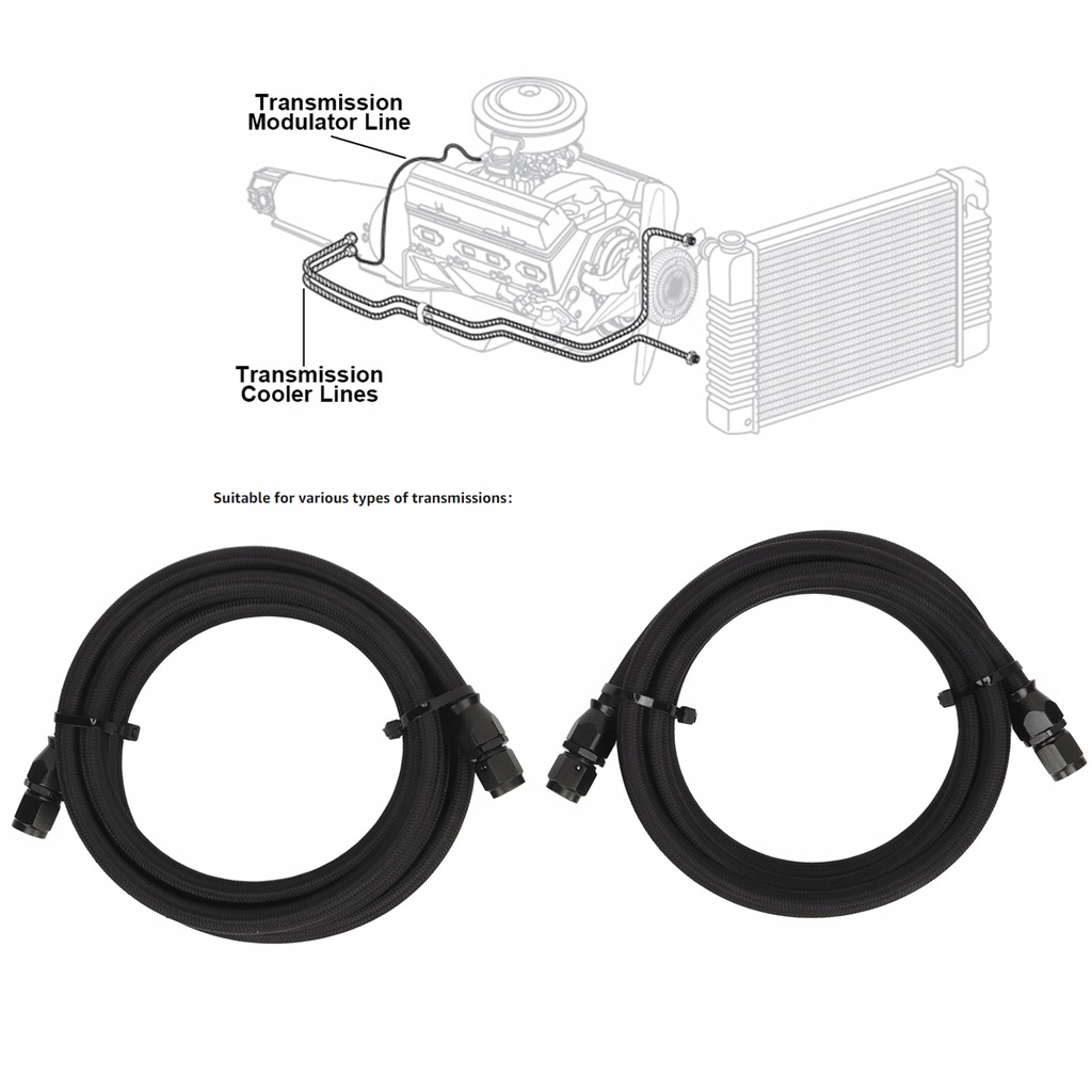 фото №8, Дроти радіатора коробки передач набір шланги