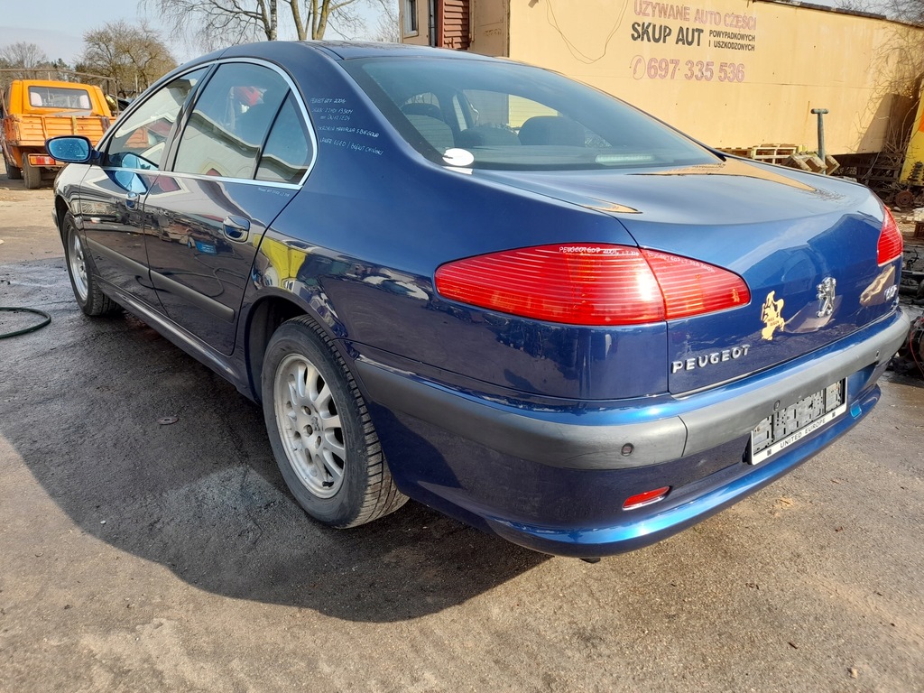 фото №10, Peugeot 607 лампа лівий задня ліва крила з крила sedan