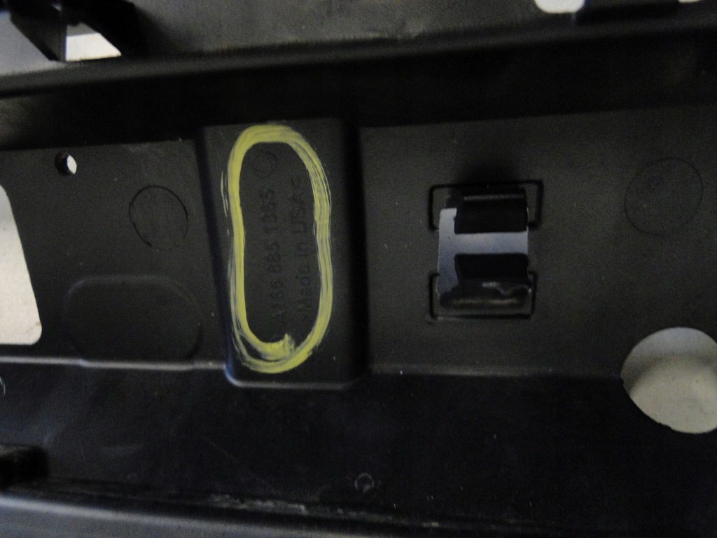 фото №11, Mercedes решітка рама решітка радіатора решітка радіатора кронштейн w бампер передній gl x166 166