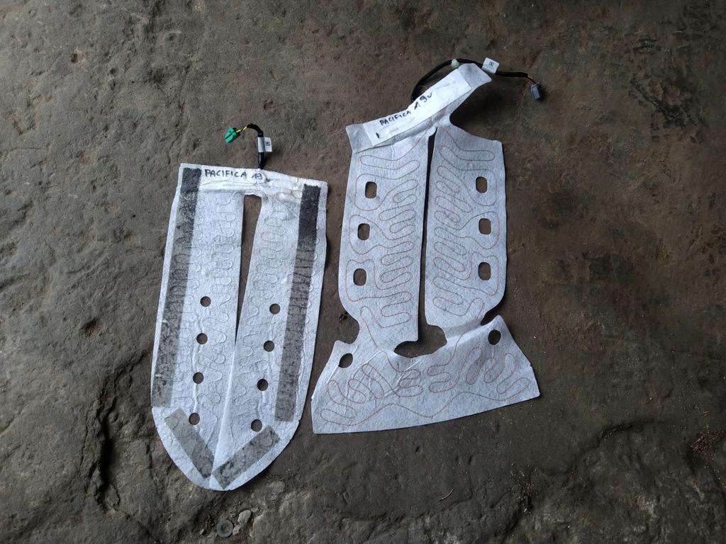 фото №1, Pacifica 16-20r килимки обігрівальні сидіння перед