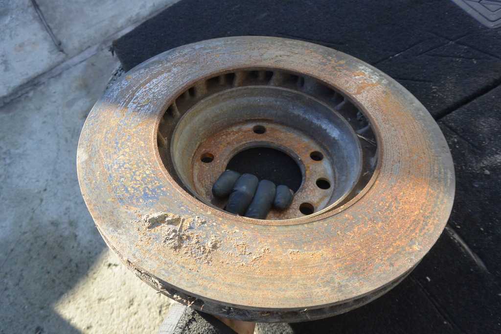 фото №12, Диск тормозная перед правая левая kpl 350mm audi q7 4l