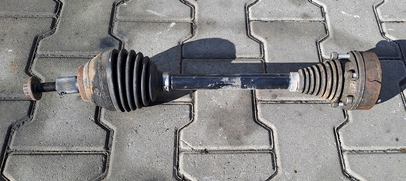 фото №1, Vw caddy 2k5 passat привідний вал лівий перед 1k0407271lb