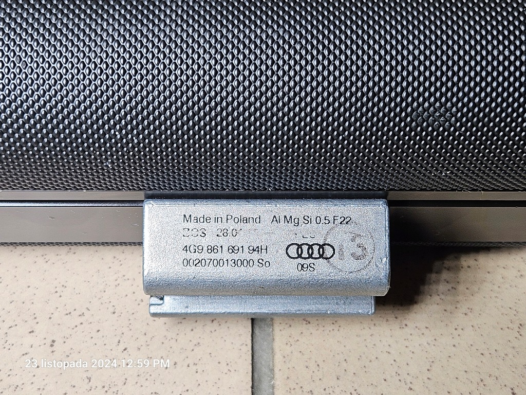 фото №9, Шторка багажника audi a6 avant 4g - r. 2017 4g9863553b94h разом з сітка