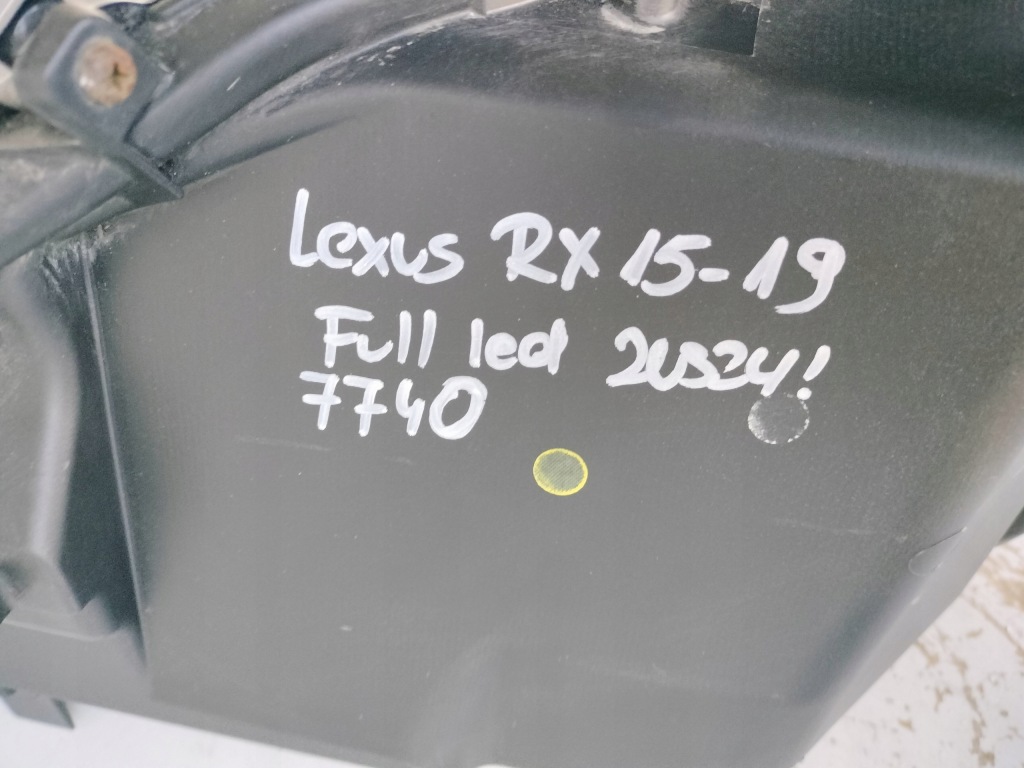 Лампа права фара lexus rx 15-19 full led Ціна
