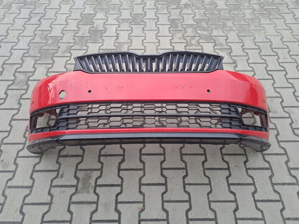 фото №1, Бампер передний skoda rapid monte carlo