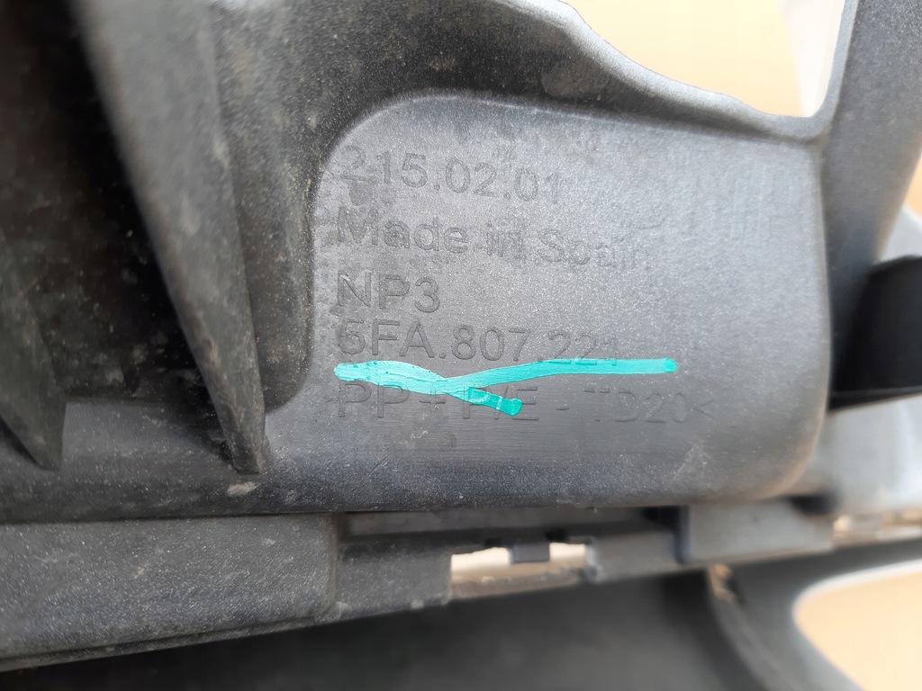 фото №11, Seat leon iv cupra бампер перед передний pdc 5fa807221