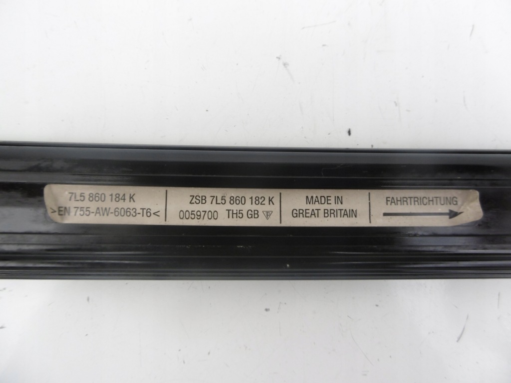 Рейлінг молдинг дахова ліва porsche cayenne 7l в Україні